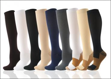 Kompressionsstrümpfe ohne Reißverschluss 18-21 mmHg